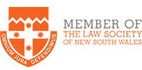 NSW Law Society member badge